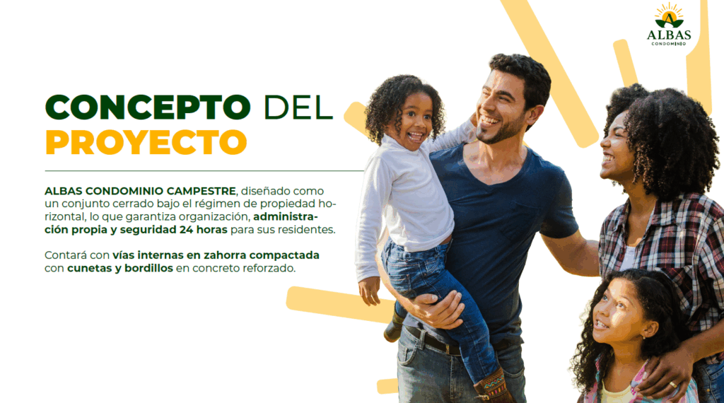 Concepto del proyecto Albas Condominio
