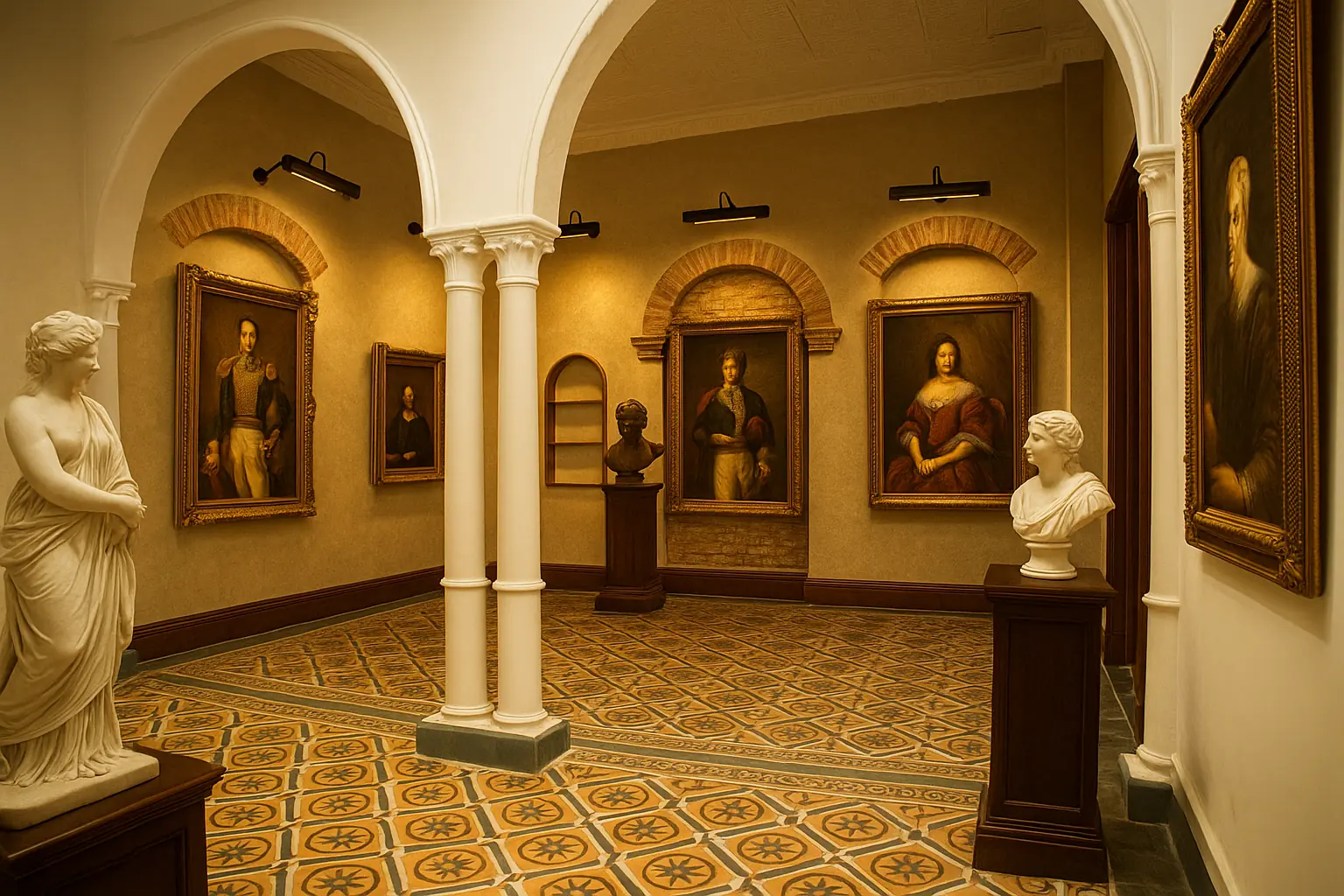 Galería de arte (IA)